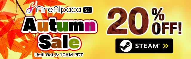 FireAlpaca SE Sale!